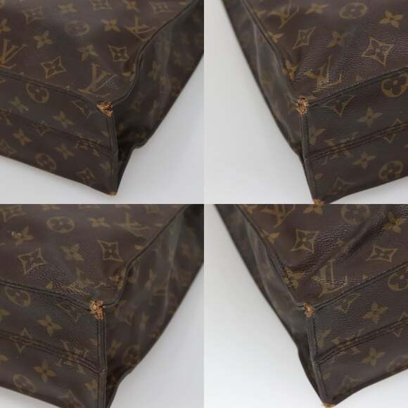 LOUIS VUITTON Monogram Sac Plat Hand Bag M51140 - Picture 10 of 12